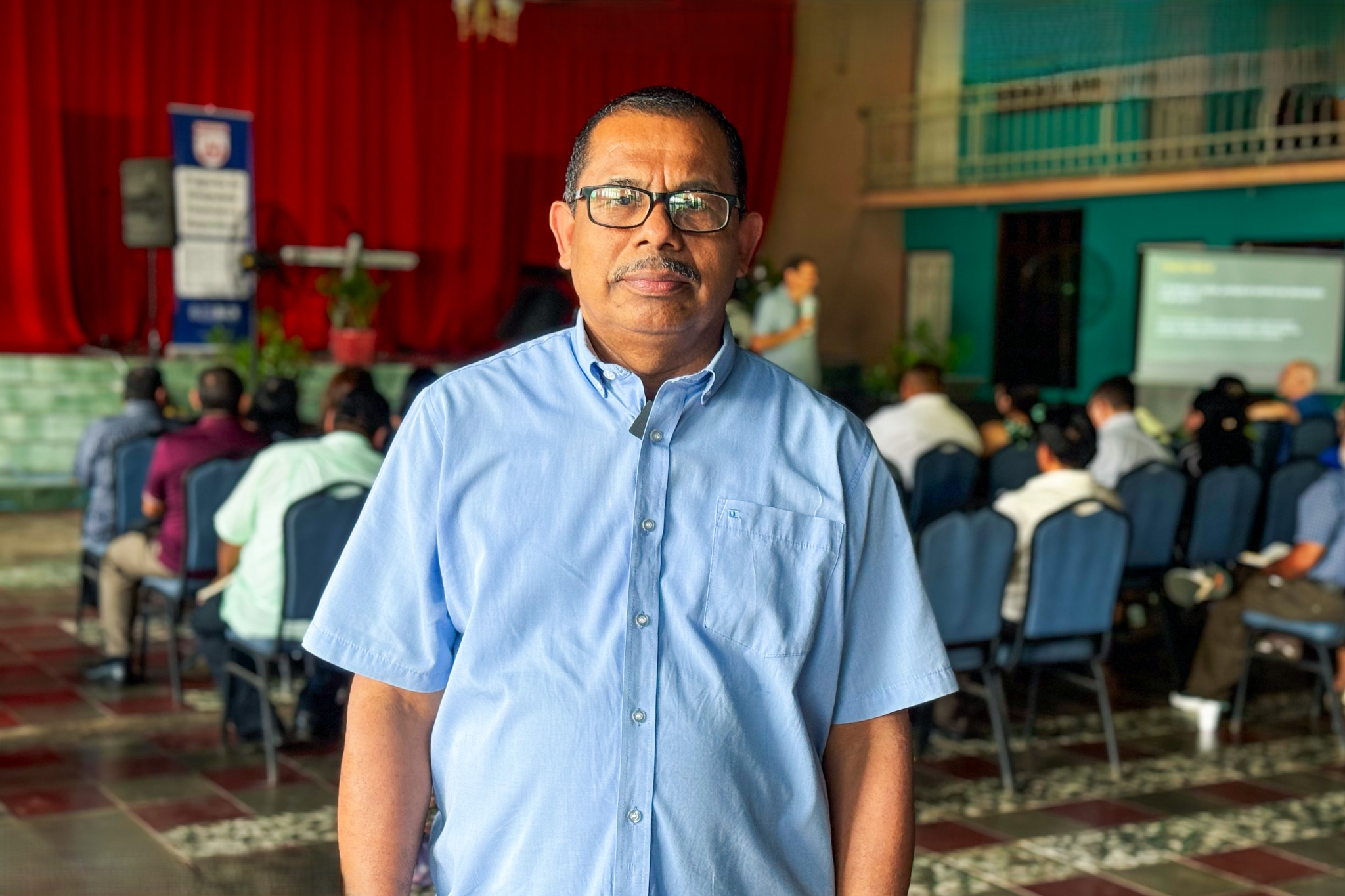 Pastor Solano, Executive Director of Region IV of the Assemblies of God Church in Nicaragua